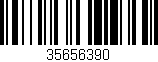Código de barras (EAN, GTIN, SKU, ISBN): '35656390'