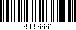 Código de barras (EAN, GTIN, SKU, ISBN): '35656661'