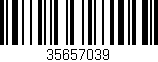 Código de barras (EAN, GTIN, SKU, ISBN): '35657039'