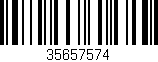 Código de barras (EAN, GTIN, SKU, ISBN): '35657574'