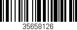Código de barras (EAN, GTIN, SKU, ISBN): '35658126'