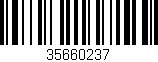 Código de barras (EAN, GTIN, SKU, ISBN): '35660237'