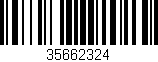 Código de barras (EAN, GTIN, SKU, ISBN): '35662324'