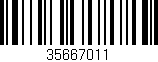 Código de barras (EAN, GTIN, SKU, ISBN): '35667011'