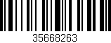 Código de barras (EAN, GTIN, SKU, ISBN): '35668263'