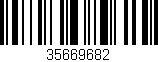 Código de barras (EAN, GTIN, SKU, ISBN): '35669682'