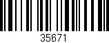 Código de barras (EAN, GTIN, SKU, ISBN): '35671'