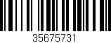 Código de barras (EAN, GTIN, SKU, ISBN): '35675731'