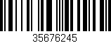 Código de barras (EAN, GTIN, SKU, ISBN): '35676245'