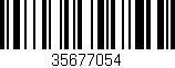 Código de barras (EAN, GTIN, SKU, ISBN): '35677054'