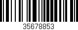 Código de barras (EAN, GTIN, SKU, ISBN): '35678853'