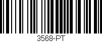 Código de barras (EAN, GTIN, SKU, ISBN): '3568-PT'