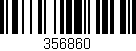 Código de barras (EAN, GTIN, SKU, ISBN): '356860'