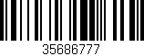 Código de barras (EAN, GTIN, SKU, ISBN): '35686777'