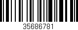 Código de barras (EAN, GTIN, SKU, ISBN): '35686781'
