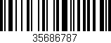 Código de barras (EAN, GTIN, SKU, ISBN): '35686787'