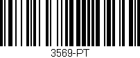 Código de barras (EAN, GTIN, SKU, ISBN): '3569-PT'