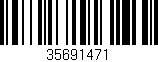 Código de barras (EAN, GTIN, SKU, ISBN): '35691471'