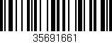 Código de barras (EAN, GTIN, SKU, ISBN): '35691661'