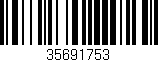 Código de barras (EAN, GTIN, SKU, ISBN): '35691753'