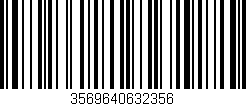 Código de barras (EAN, GTIN, SKU, ISBN): '3569640632356'