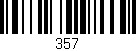 Código de barras (EAN, GTIN, SKU, ISBN): '357'