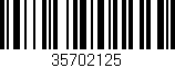 Código de barras (EAN, GTIN, SKU, ISBN): '35702125'