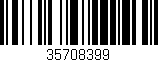 Código de barras (EAN, GTIN, SKU, ISBN): '35708399'