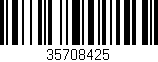 Código de barras (EAN, GTIN, SKU, ISBN): '35708425'