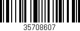 Código de barras (EAN, GTIN, SKU, ISBN): '35708607'