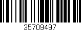 Código de barras (EAN, GTIN, SKU, ISBN): '35709497'