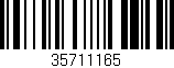 Código de barras (EAN, GTIN, SKU, ISBN): '35711165'