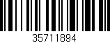 Código de barras (EAN, GTIN, SKU, ISBN): '35711894'