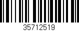 Código de barras (EAN, GTIN, SKU, ISBN): '35712519'