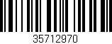 Código de barras (EAN, GTIN, SKU, ISBN): '35712970'