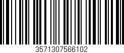 Código de barras (EAN, GTIN, SKU, ISBN): '3571307566102'
