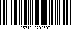 Código de barras (EAN, GTIN, SKU, ISBN): '3571312732509'