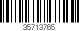 Código de barras (EAN, GTIN, SKU, ISBN): '35713765'