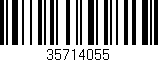 Código de barras (EAN, GTIN, SKU, ISBN): '35714055'