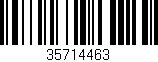 Código de barras (EAN, GTIN, SKU, ISBN): '35714463'