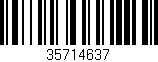 Código de barras (EAN, GTIN, SKU, ISBN): '35714637'