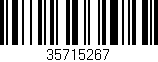 Código de barras (EAN, GTIN, SKU, ISBN): '35715267'