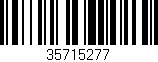 Código de barras (EAN, GTIN, SKU, ISBN): '35715277'