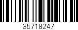 Código de barras (EAN, GTIN, SKU, ISBN): '35718247'
