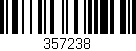 Código de barras (EAN, GTIN, SKU, ISBN): '357238'