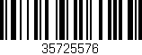 Código de barras (EAN, GTIN, SKU, ISBN): '35725576'