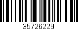 Código de barras (EAN, GTIN, SKU, ISBN): '35726229'