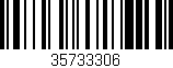 Código de barras (EAN, GTIN, SKU, ISBN): '35733306'
