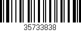 Código de barras (EAN, GTIN, SKU, ISBN): '35733838'