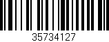 Código de barras (EAN, GTIN, SKU, ISBN): '35734127'